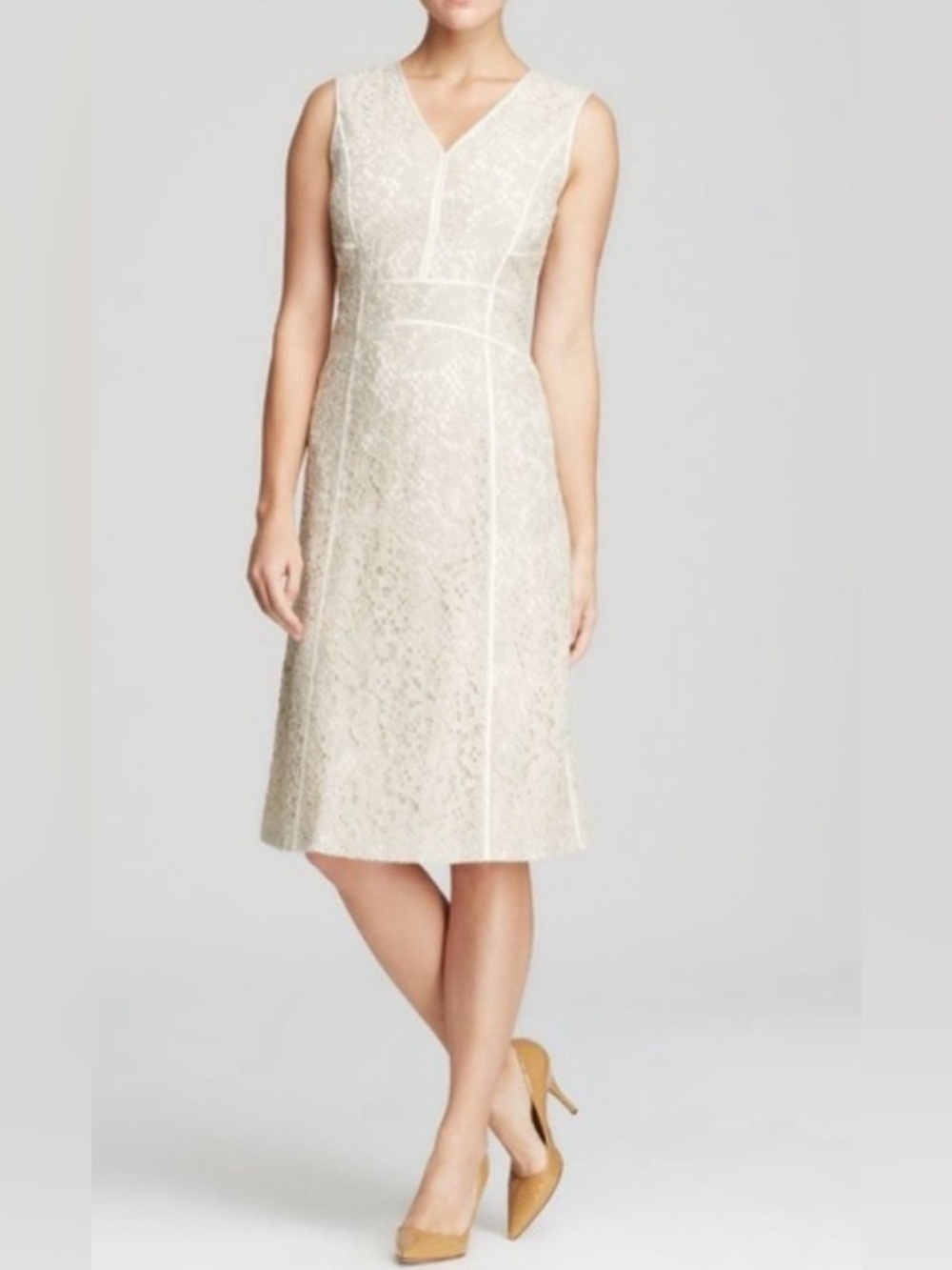 Lafayette 148 New York Essie Lace Sheath Dress
